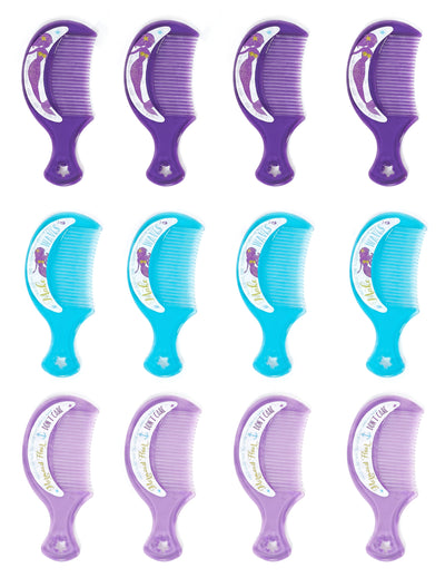 12 petits cadeaux peignes rêves de sirène colorés