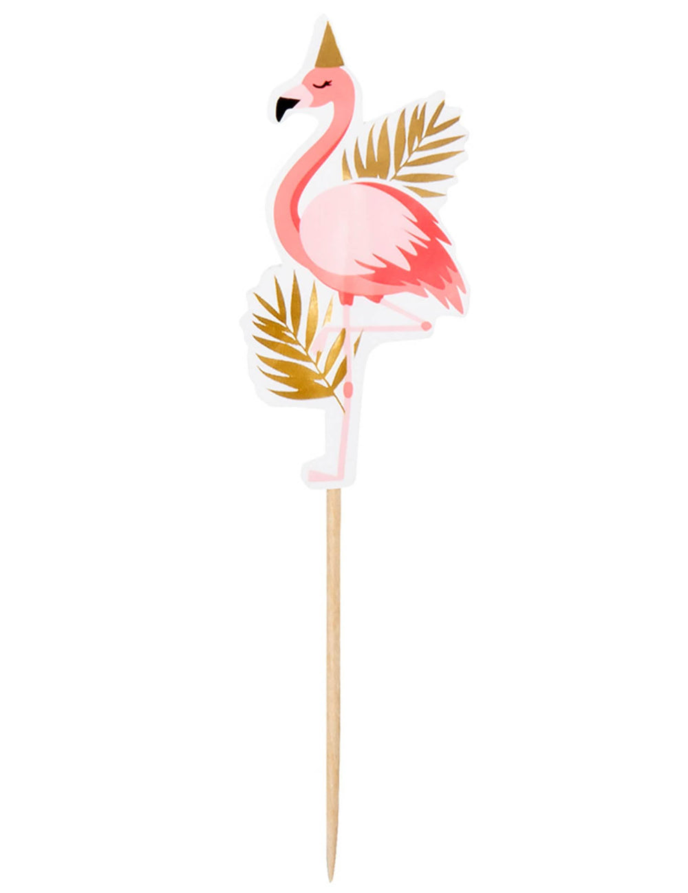 Pregled lota od 12 drvenih pikova Flamant Tropic