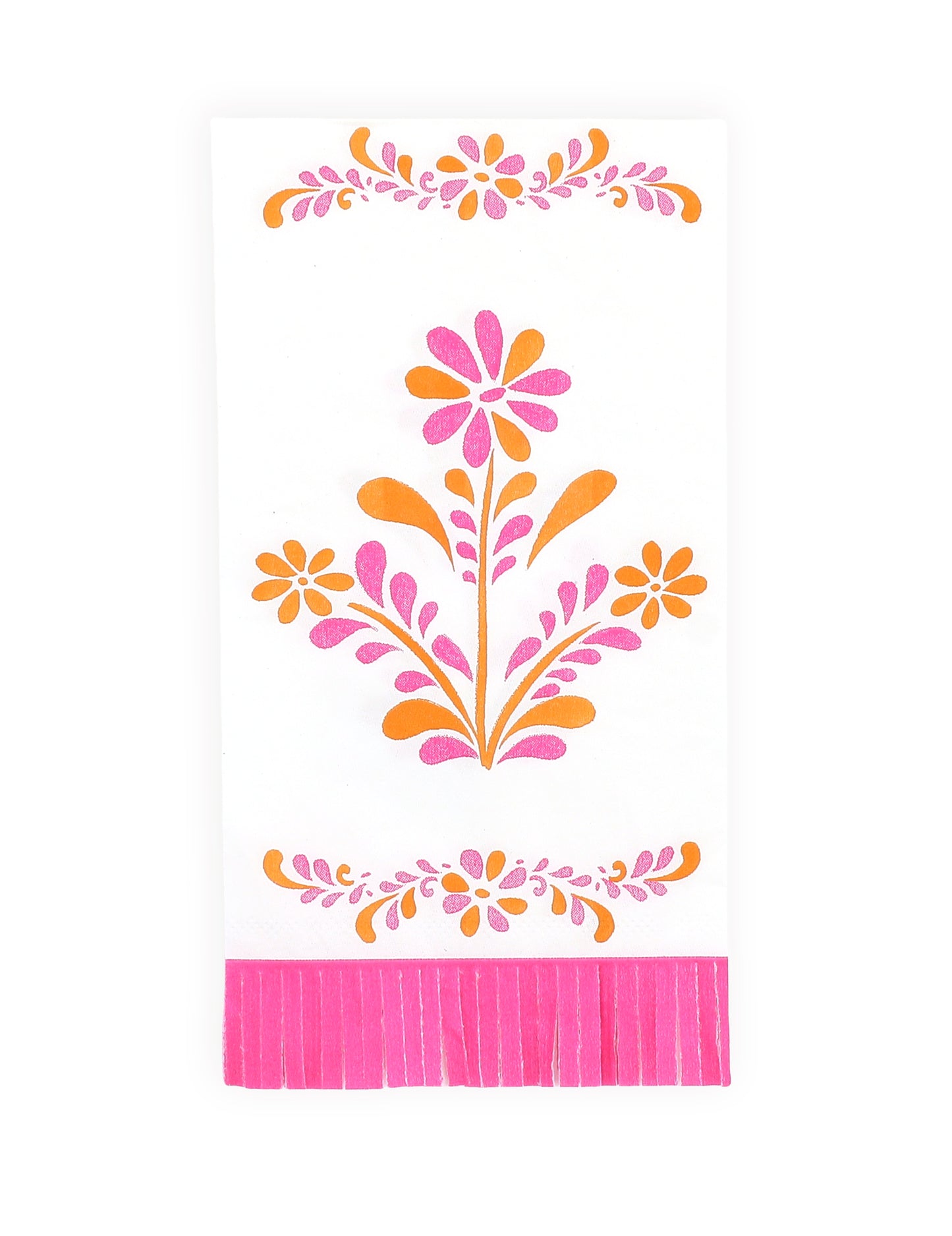 16 papirnatih salveta s resicama Pink Limonade 20 x 40 cm
