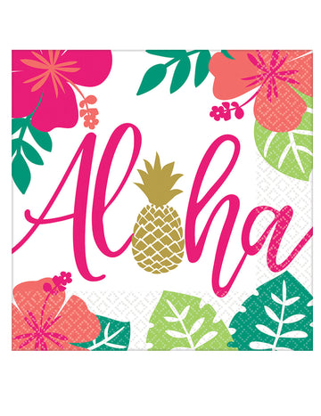 16 aloha šik papirnati ručnici 33 x 33 cm
