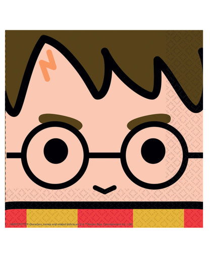 16 papirnatih salveta kawaii Harry Potter™ 33 x 33 cm 