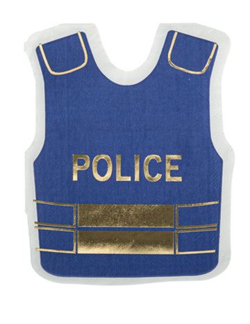 16 salveta u mornarici i zlatnoj policiji 32 x 26 cm