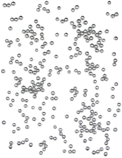 Mini srebrni sjaj kuglice 8 mm 10 gr