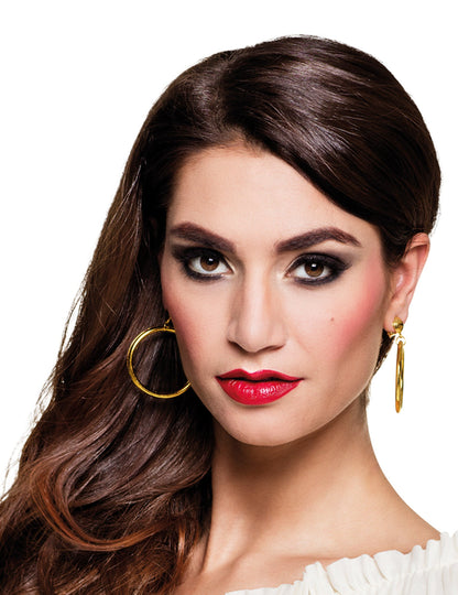 2 odrasle gusarne zlatne naušnice