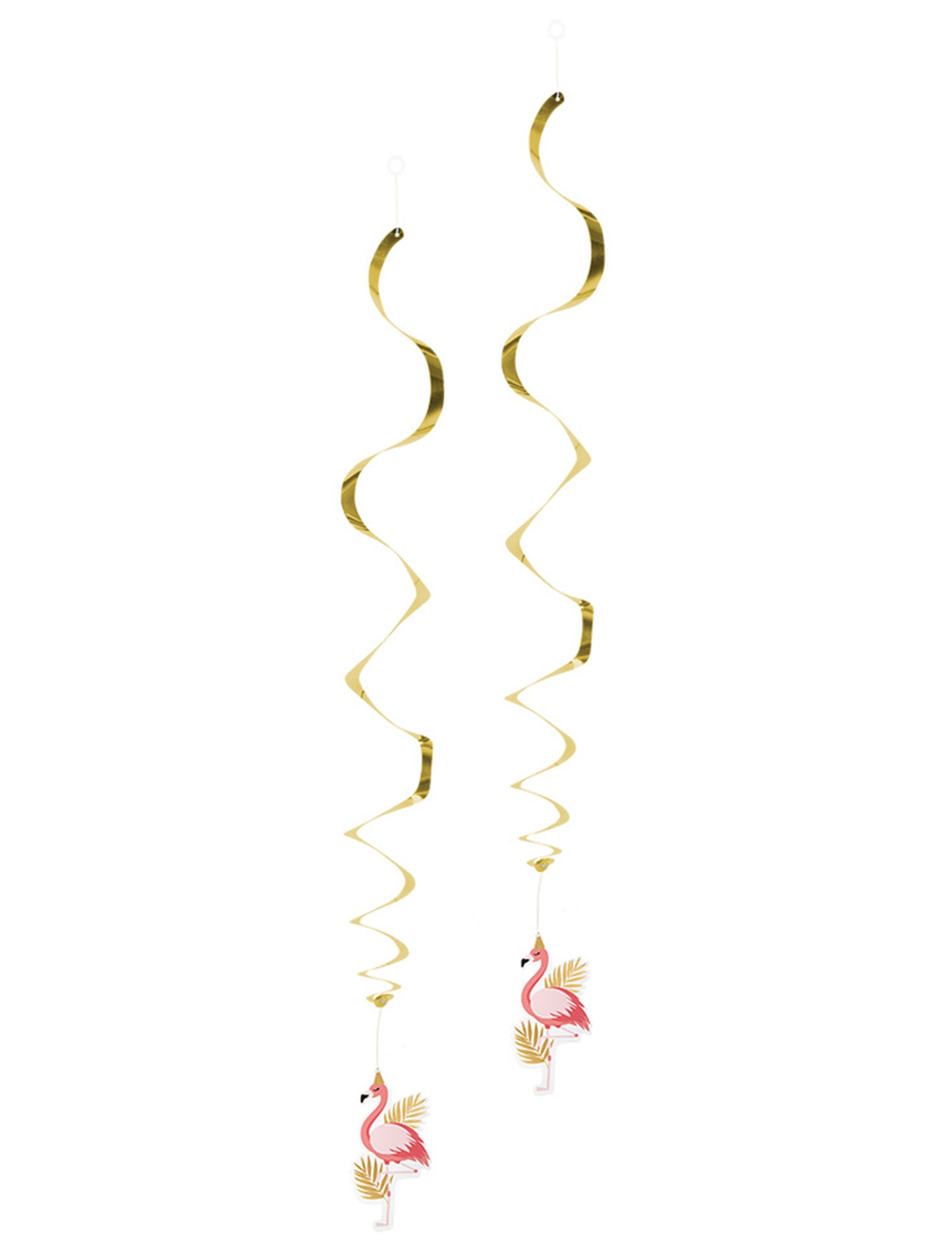 2 viseća ukrasa Flamingo Tropic 85 cm