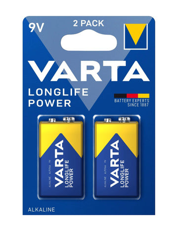 2 LONGLIFE POWER 6LR61/9V baterije 