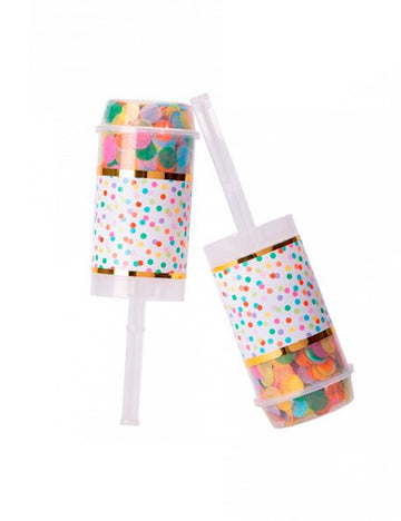 2 raznobojna konfeta poppersa 7g 18 cm gurati