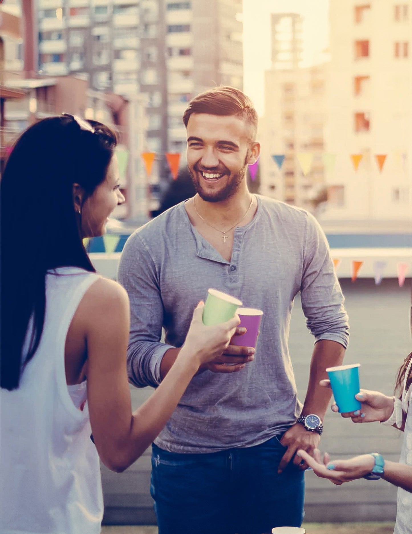 20 američkih čaša crvena crvena karton za recikliranje 53Cl