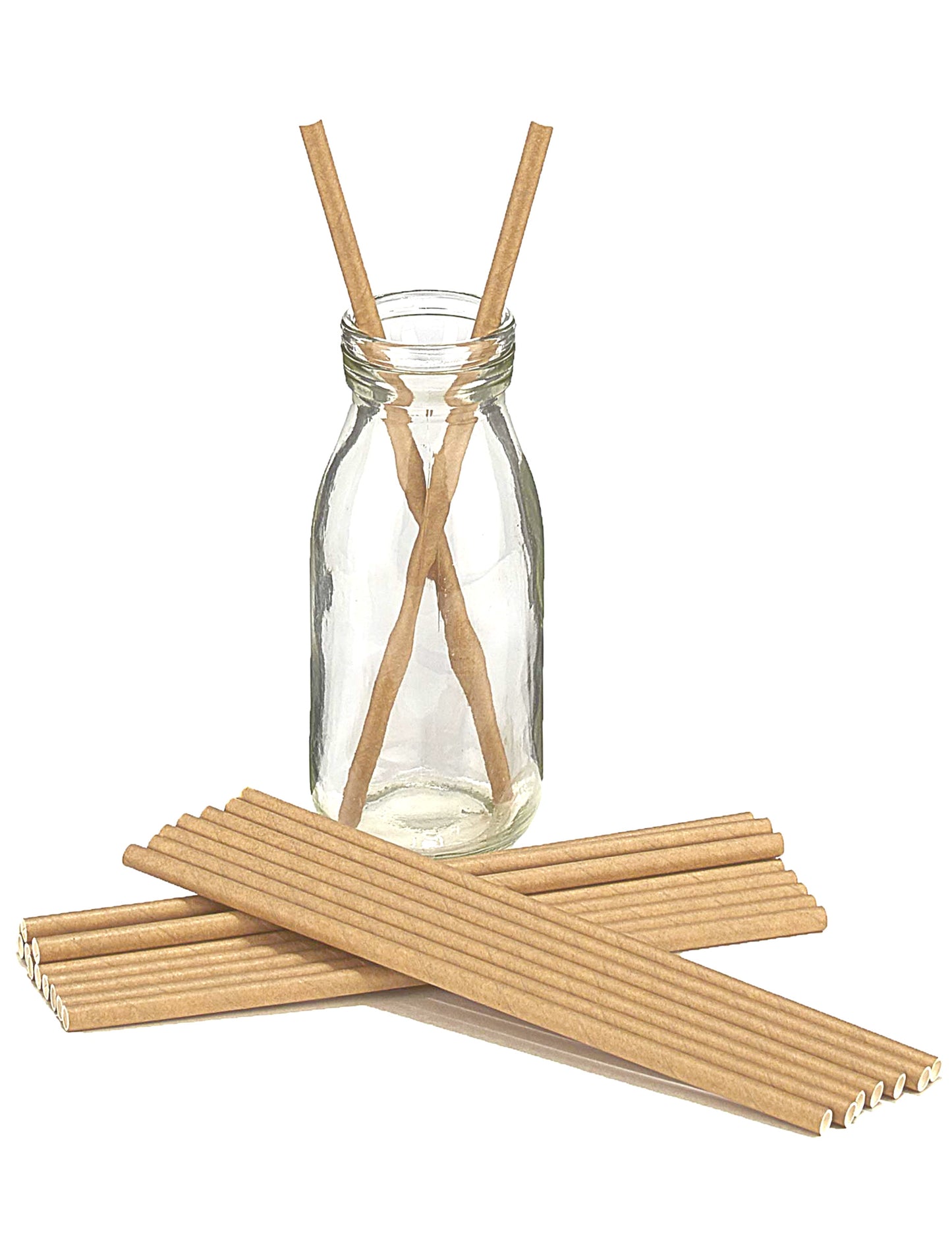 20 Kraft u boji kartonske slamke 20 cm