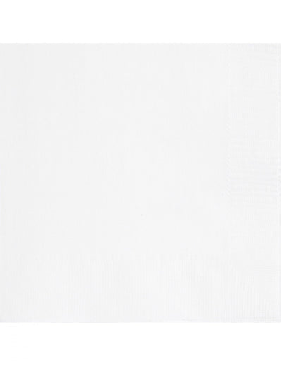 Serviettes en papier blanches