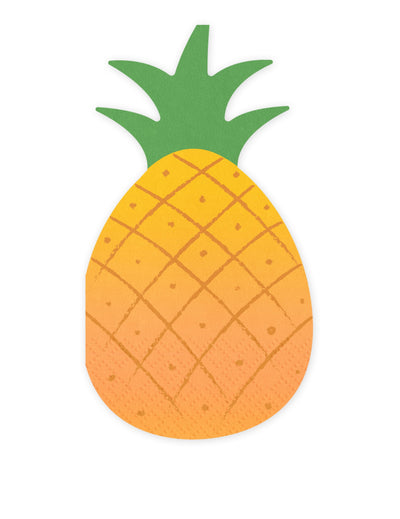 20 papirnatih salveta ananas 18,5 x 10,2 cm