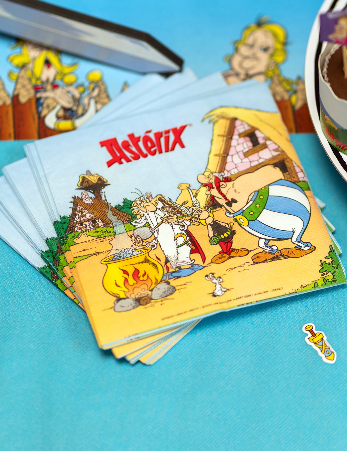 20 Asterix 33 x 33 papirnati ručnici cm
