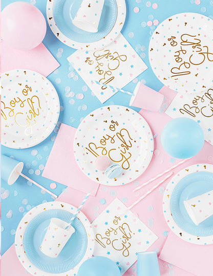 20 salveta u bijelim zlatnim momcima djevojke 33 x 33 cm