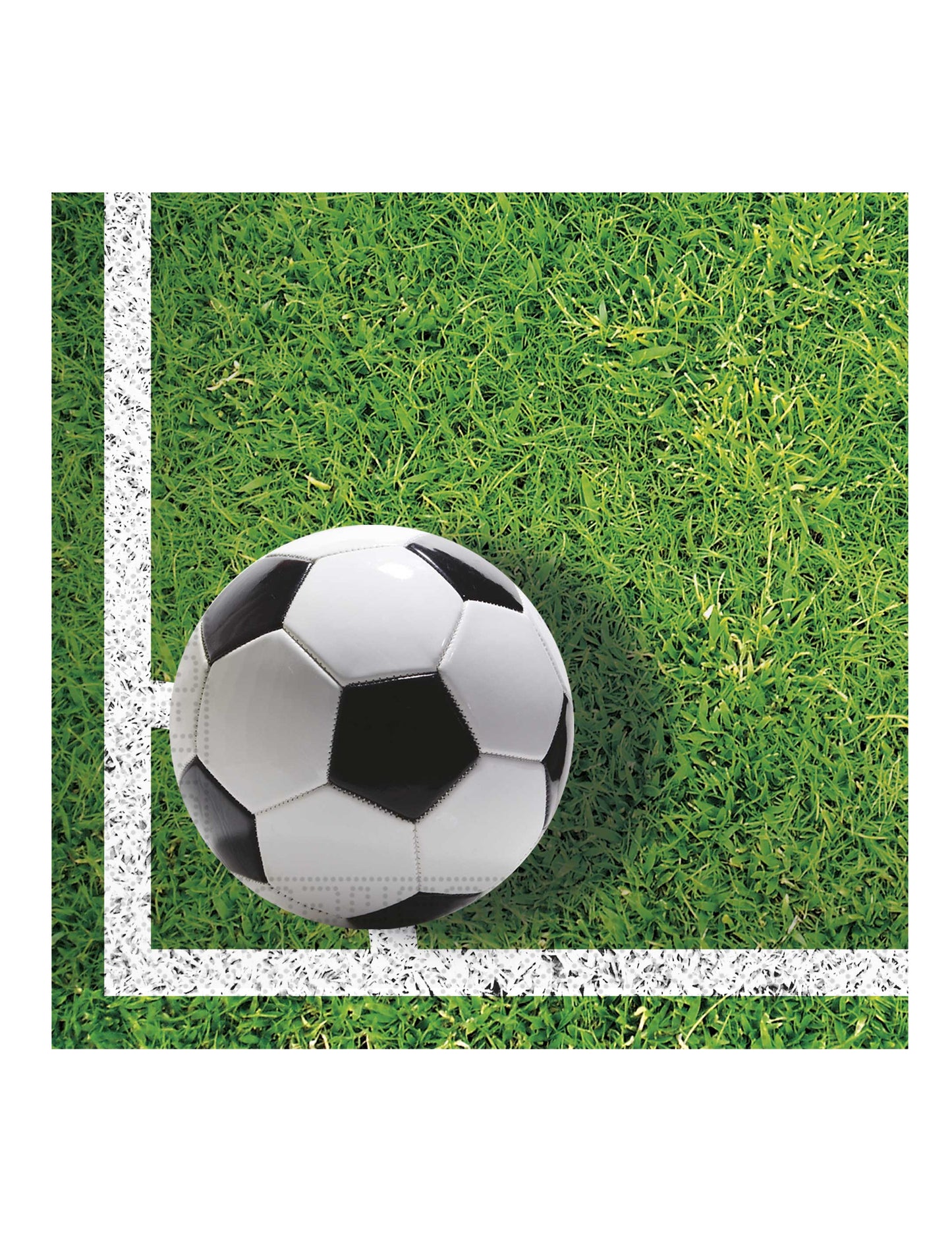 20 papirnatih salveta za nogometnu zabavu 33 x 33 cm nogometno igralište 
