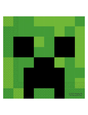 20 minecraft papirnatih ručnika 33x33cm