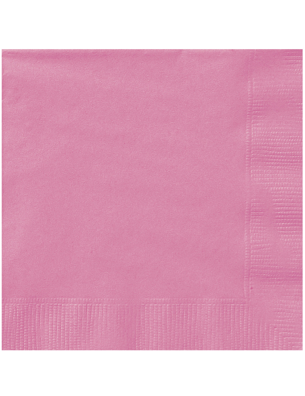 Serviettes en papier pour anniversaire et baptême roses