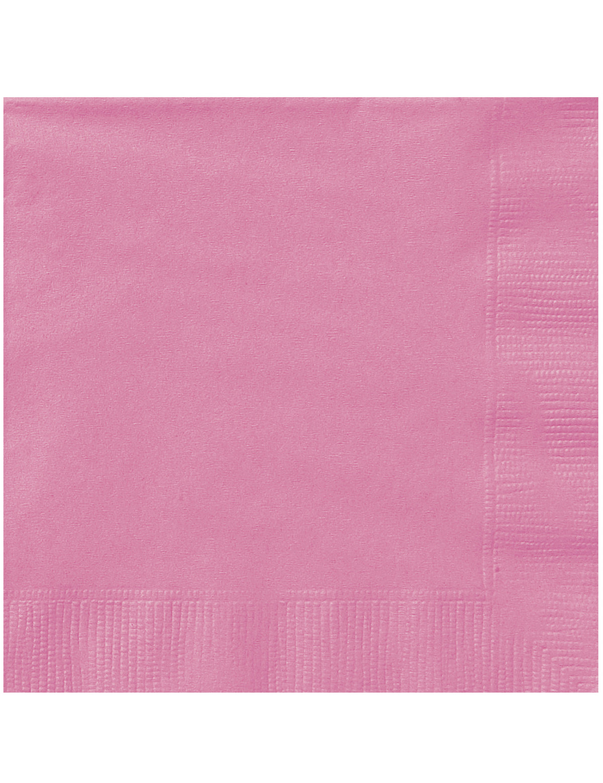 Serviettes en papier pour anniversaire et baptême roses