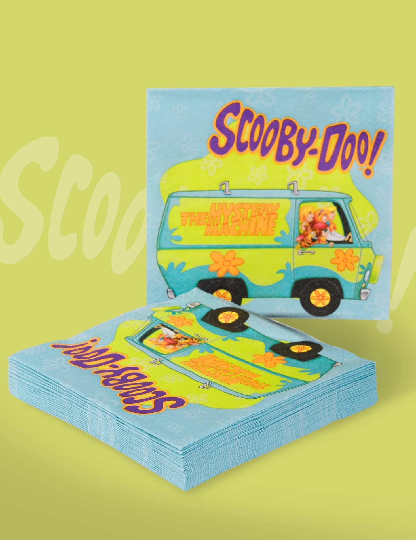 20 papirnatih salveta Scooby-Doo™ 33 x 33 cm