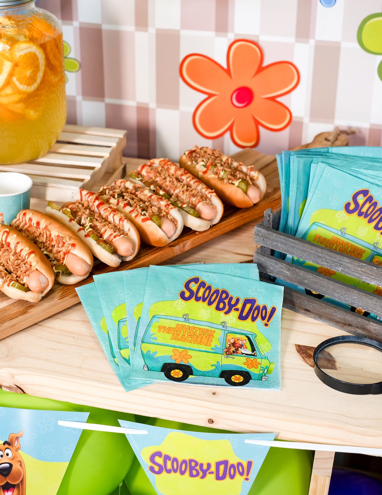 20 papirnatih salveta Scooby-Doo™ 33 x 33 cm