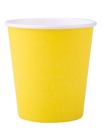 25 Žuti karton čaše 200 ml