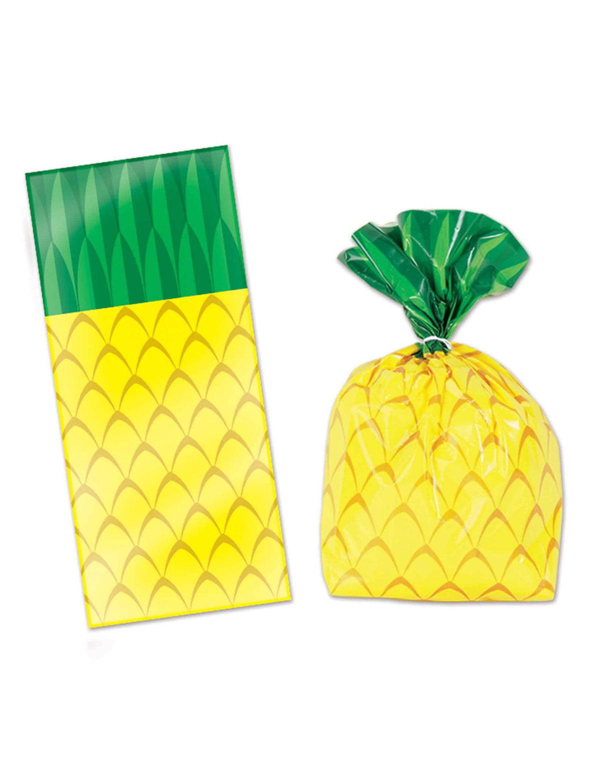 Plastične vrećice ananas za žute i zelene bombone