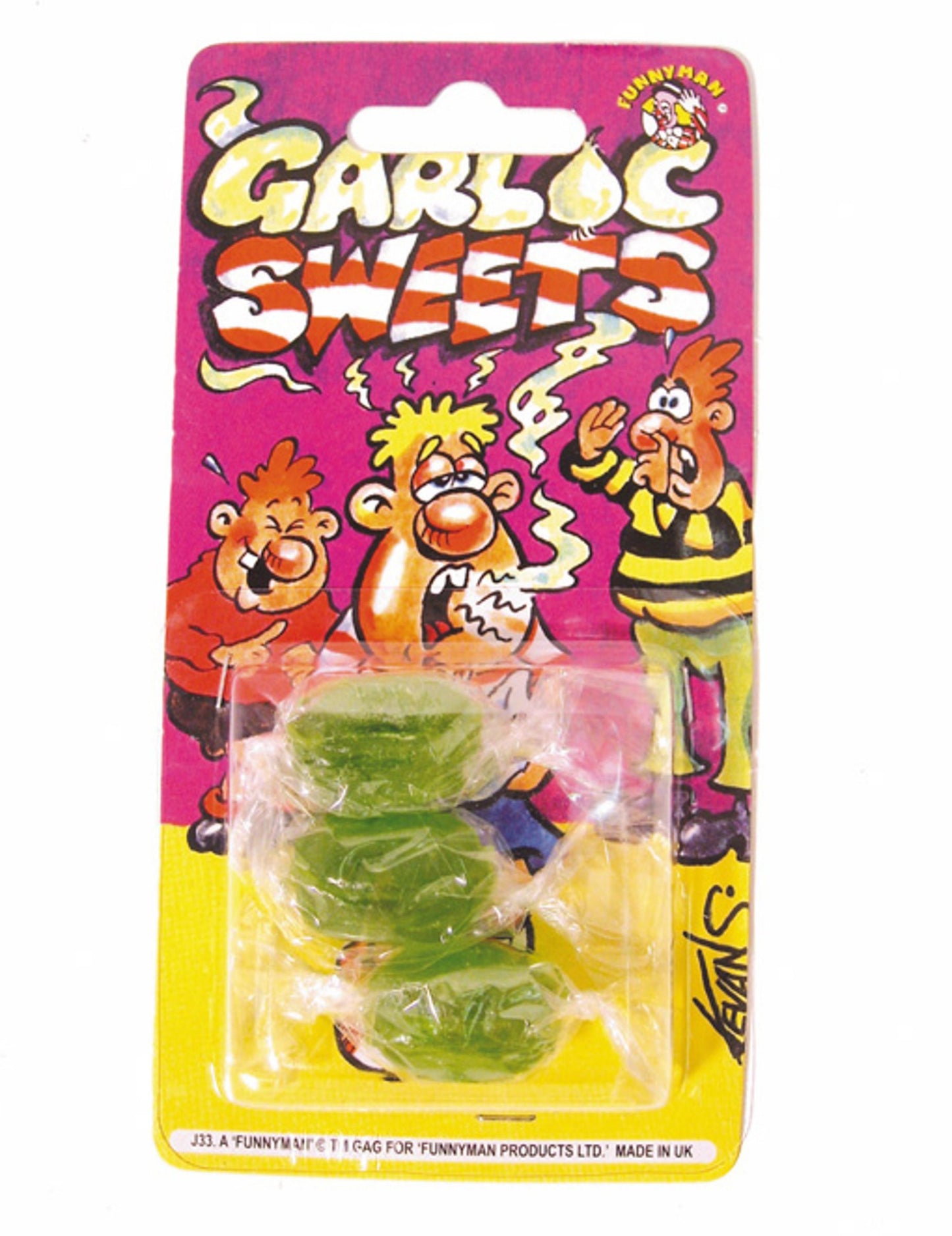 3 šaljiva bombona s okusom češnjaka - šale i trikovi 