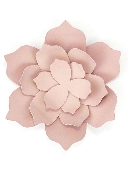 3 papirnata cvijeta u rozoj boji 10 cm diy komplet 