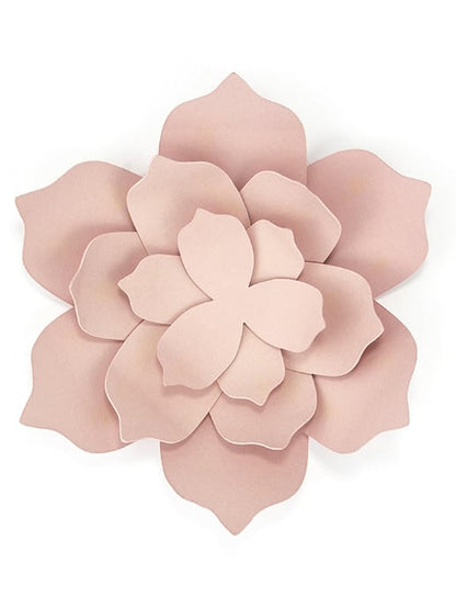 3 papirnata cvijeta u rozoj boji 10 cm diy komplet 