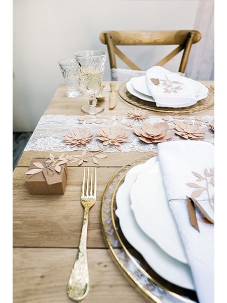 3 papirnata cvijeta u rozoj boji 10 cm diy komplet 