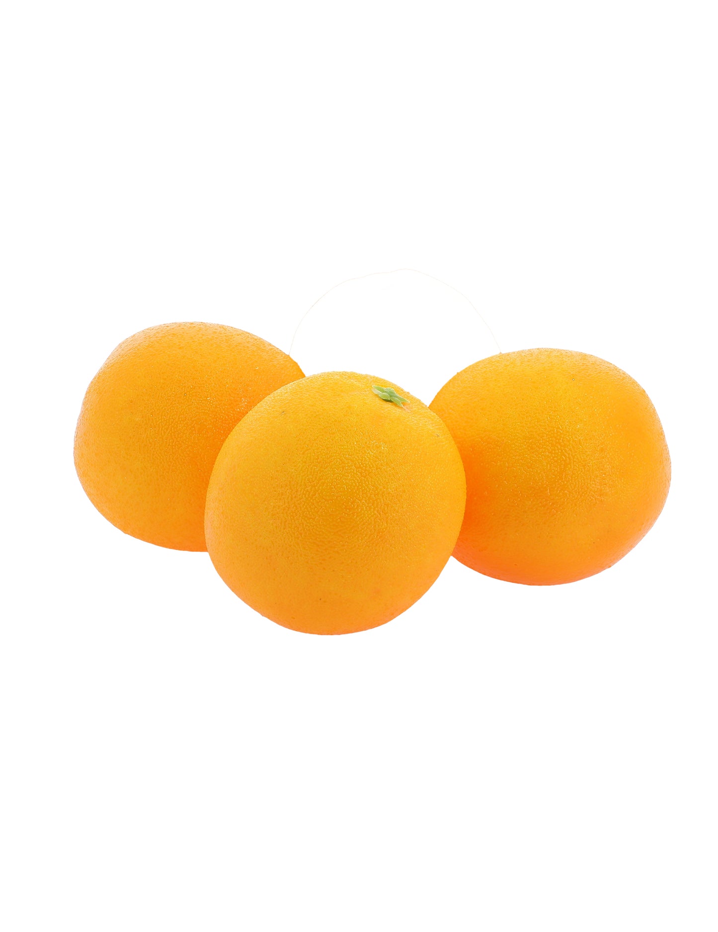 3 umjetne naranče za dekoraciju 8 cm