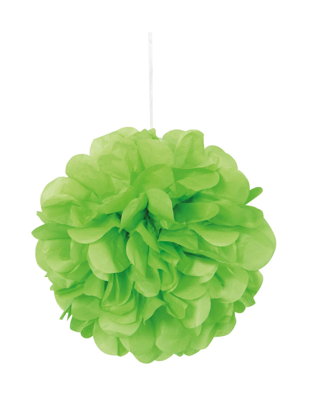 Pompon za vješanje od papira za dekoraciju zelena limeta