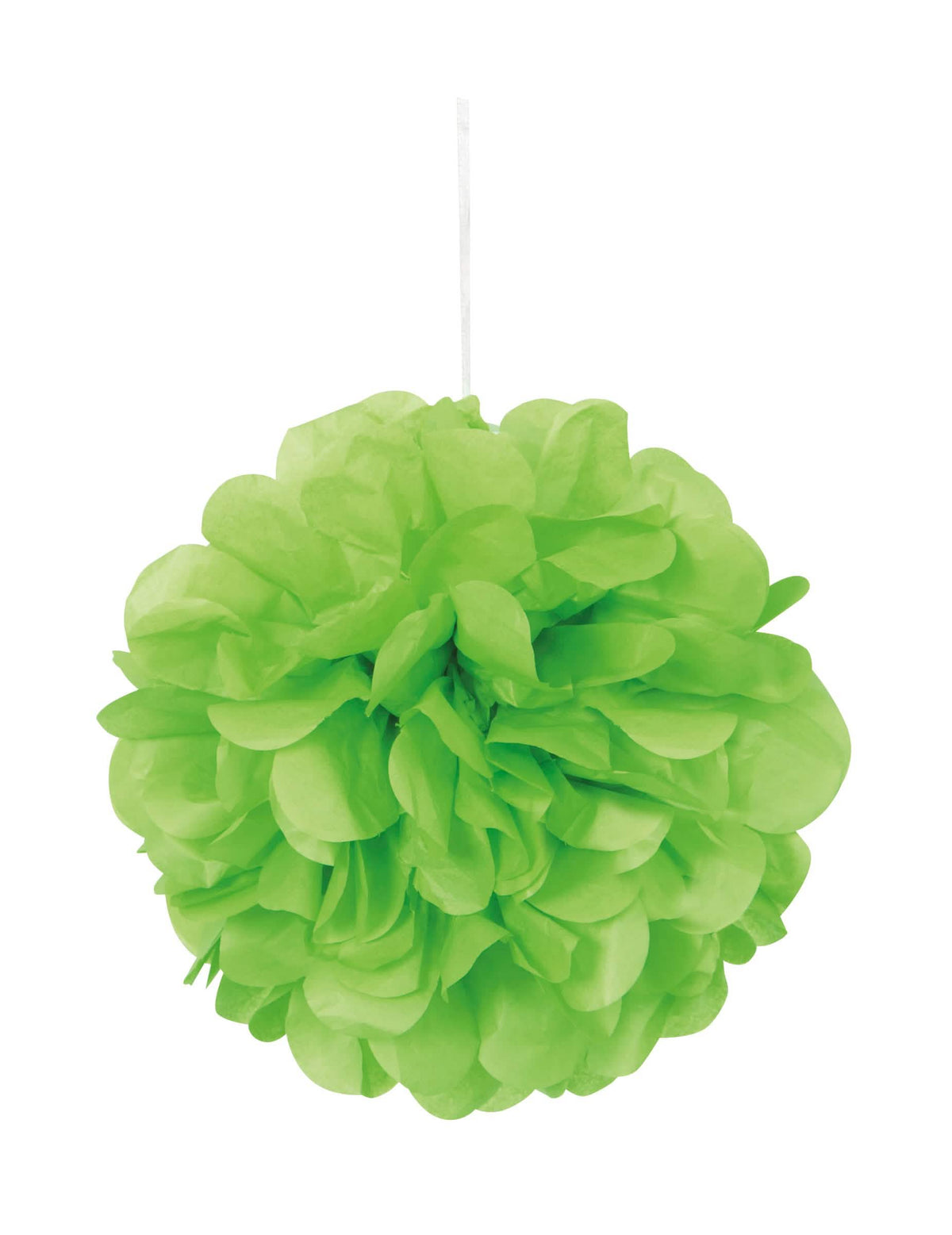 Pompon za vješanje od papira za dekoraciju zelena limeta