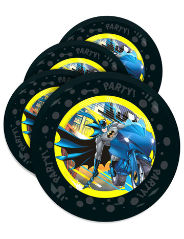 4 Batman™ tanjura za višekratnu upotrebu 21 cm