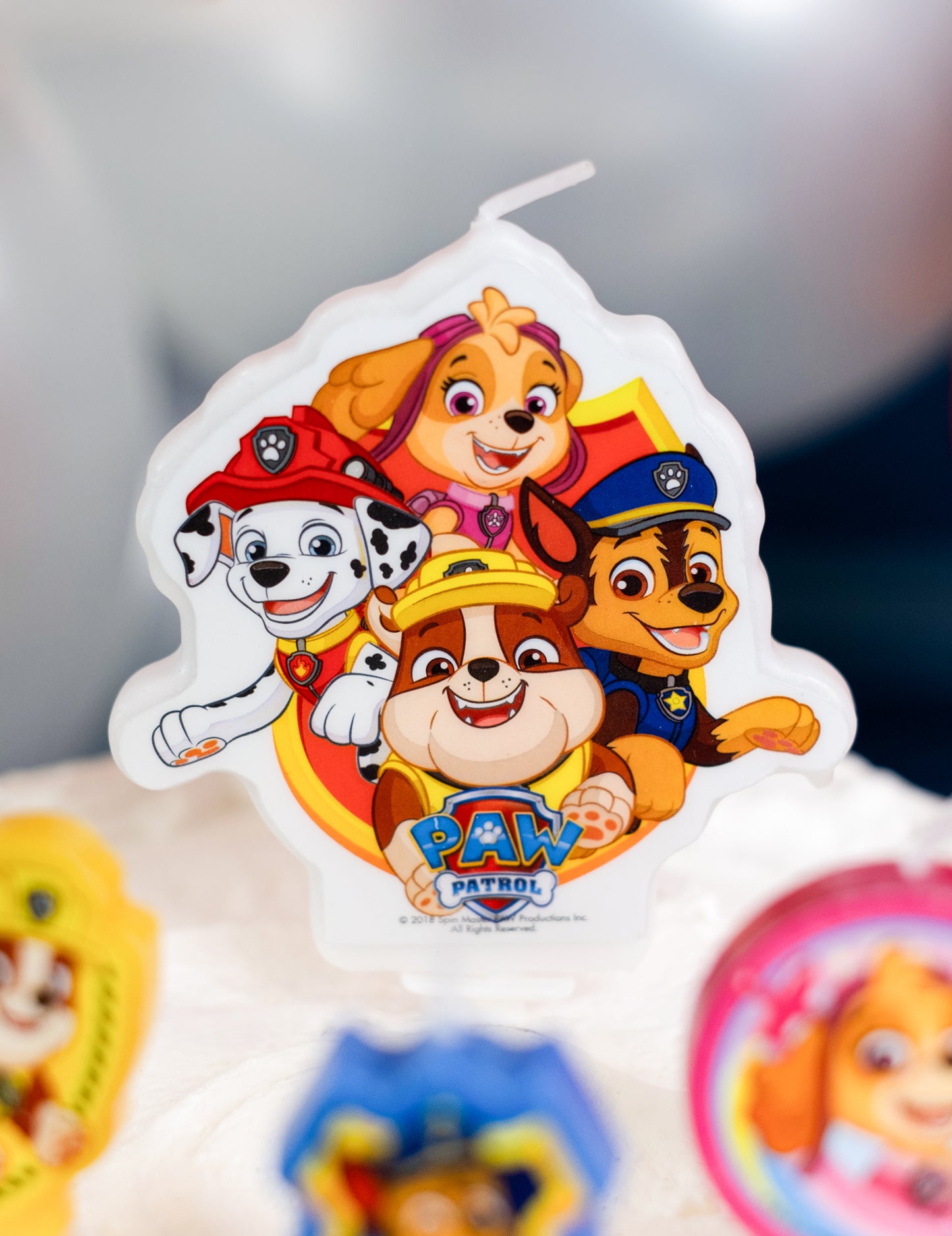 4 Pat 'patrolne rođendanske svijeće