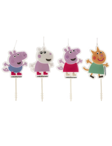 4 Peppa svinjske rođendanske svijeće