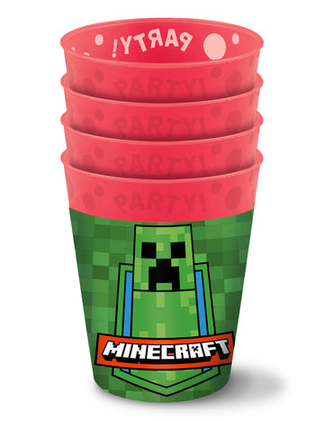 4 Minecraft šalice za višekratnu upotrebu 250 ml