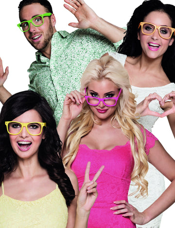 4 odrasle fluorescentne naočale