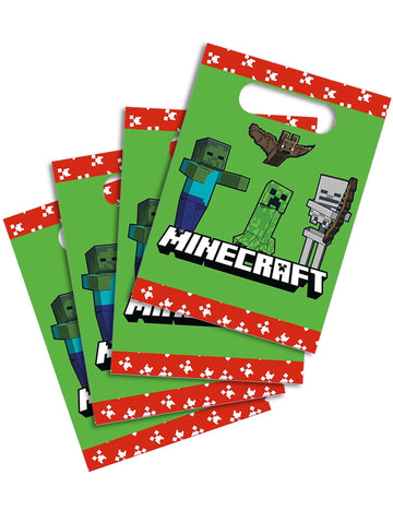4 Minecraft papirnati poklon vrećice