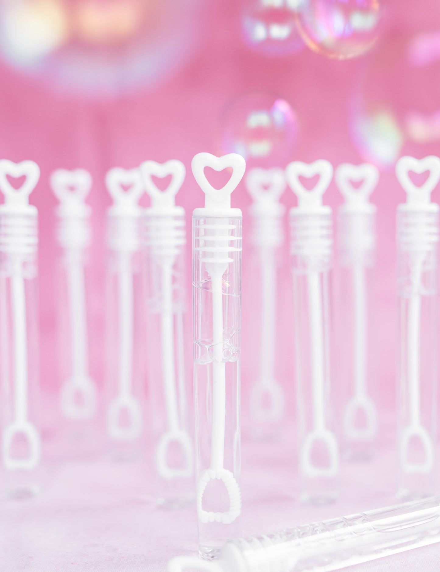 48 mjehurića sa srčanim mjehurićima bijelo vjenčanje