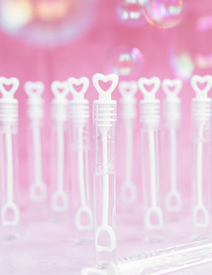 48 mjehurića sa srčanim mjehurićima bijelo vjenčanje