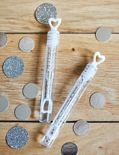 48 mjehurića sa srčanim mjehurićima bijelo vjenčanje