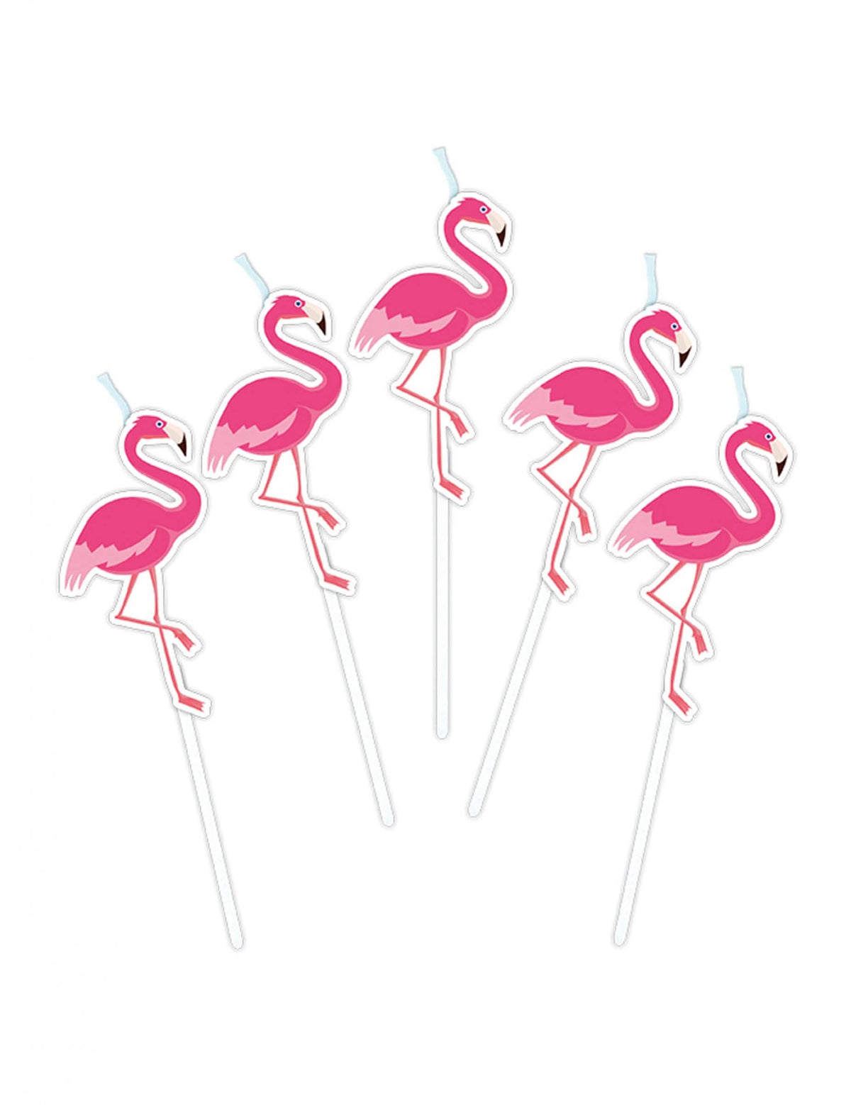 svijeće na štapićima flamingo party roza