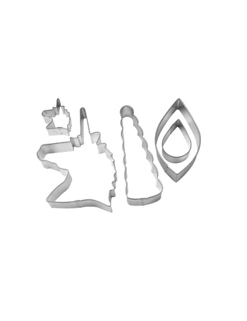 5 reznica za torte s jednorogom, uši i rogovi