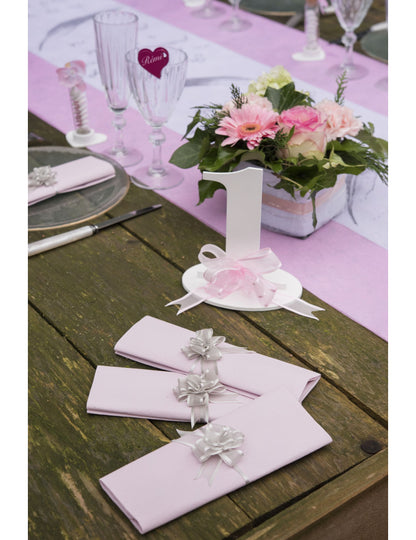 5 mini organskih čvorova ružičasta 16 mm