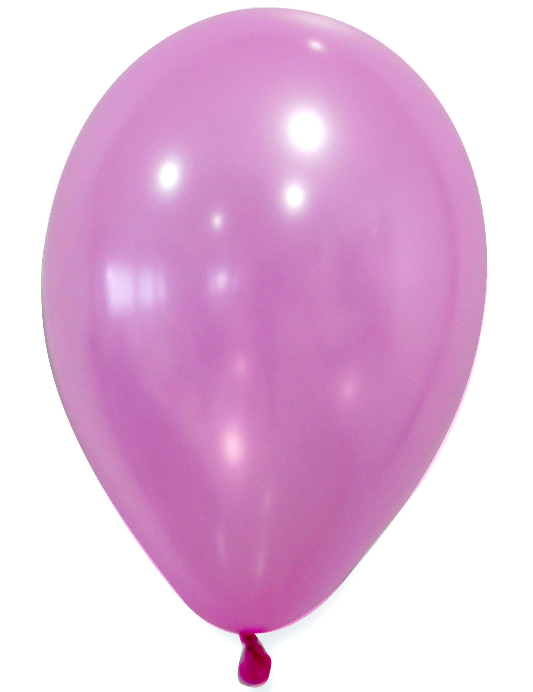 Ballons métallisés pour fête rose