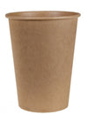 Gobelets en kraft naturels recyclables pour fête brun naturel
