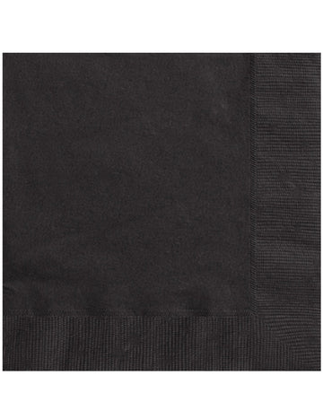 50 crnih papirnatih salveta 33 x 33 cm