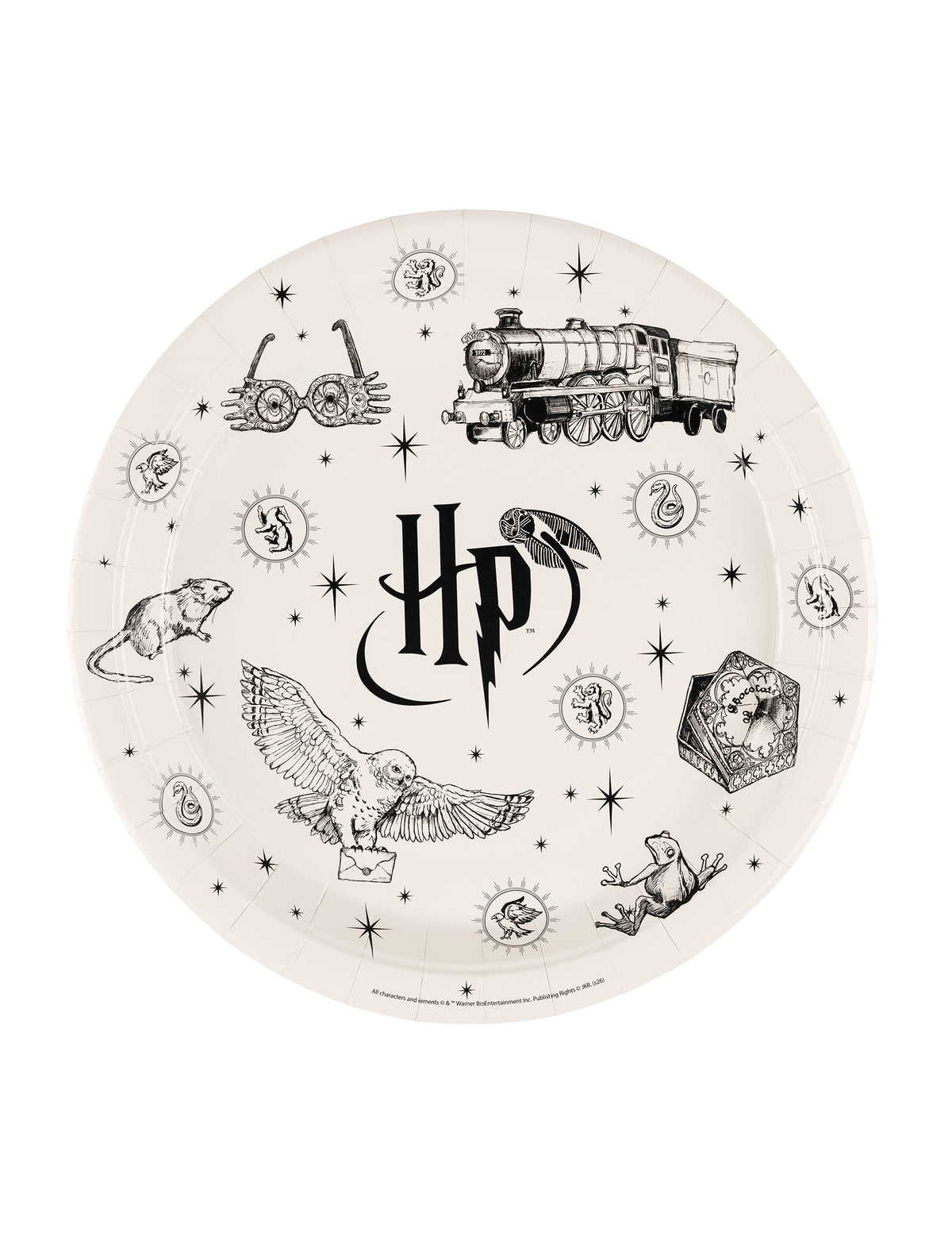 6 Papirnatih tanjura Harry Potter™ 23 cm