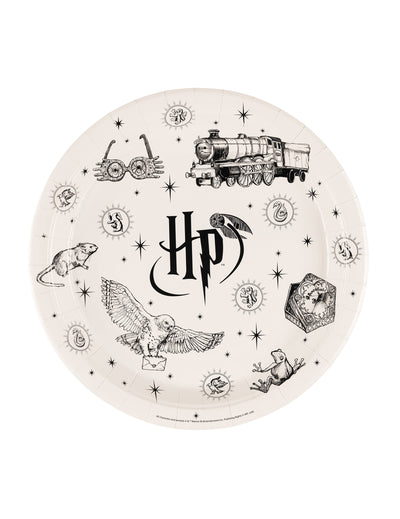 6 Papirnatih tanjura Harry Potter™ 23 cm