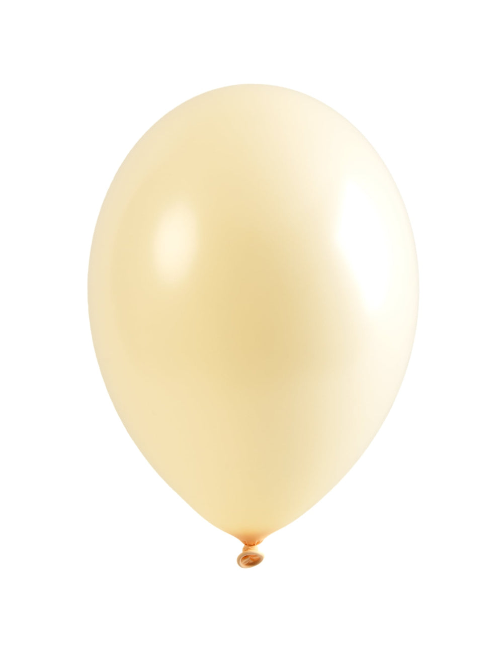 Ballons en latex pour décoration de fête ivoires